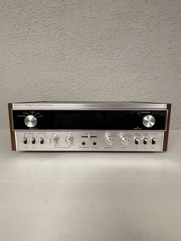 SHERWOOD S-9400 stereo dynaquad amplifier