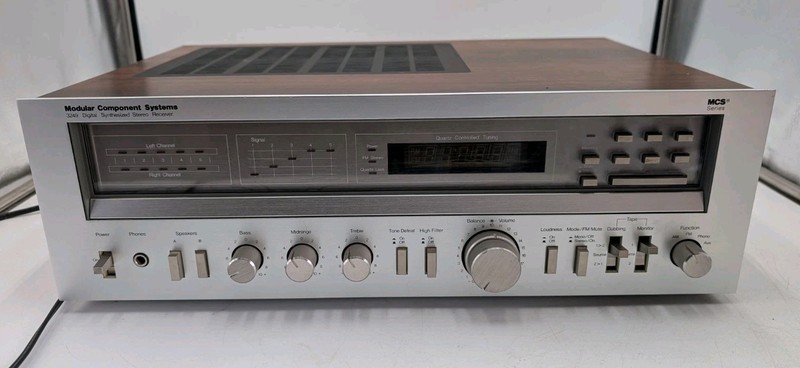 MCS 3249 Modular Component Systems Digital Synthesized Stereo Receiver