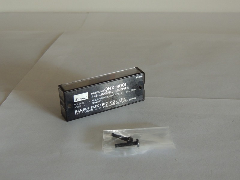 Sansui QRX-9001 Voltage Selector Cover & Screws 8928000 gallery