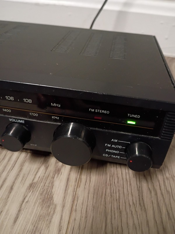 OPTIMUS STA-20 AM/FM STEREO RECEIVER 31-1979 TESTED FULLY NO REMOTE gallery
