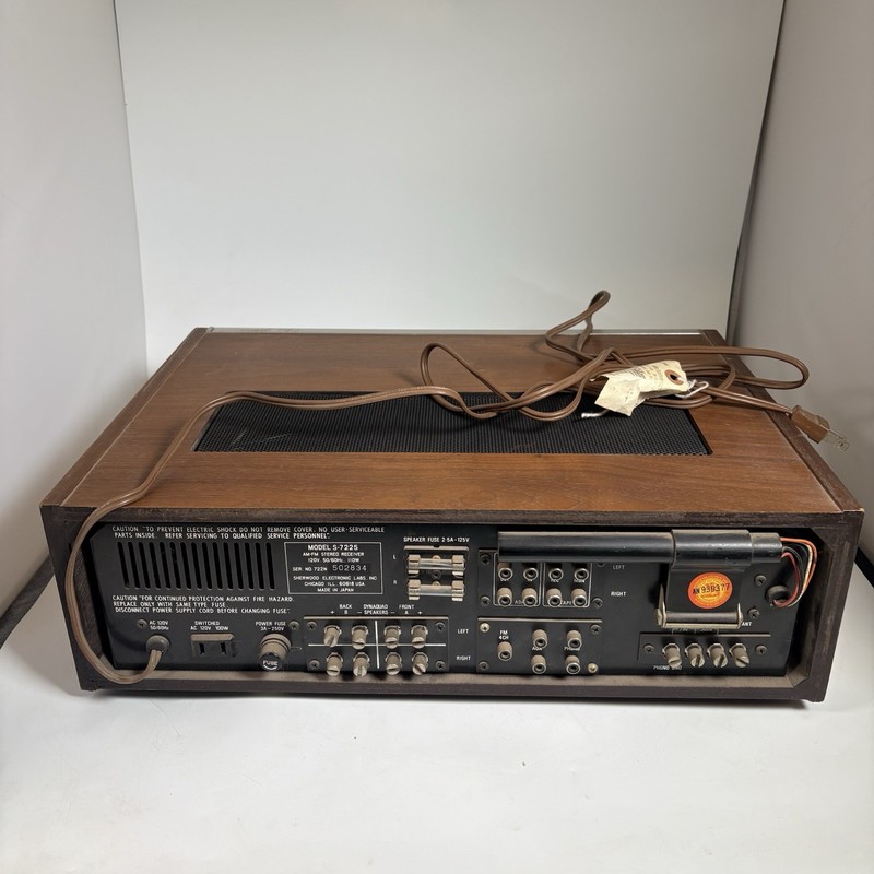 Sherwood S-7225A Stereo Receiver Tested Works gallery