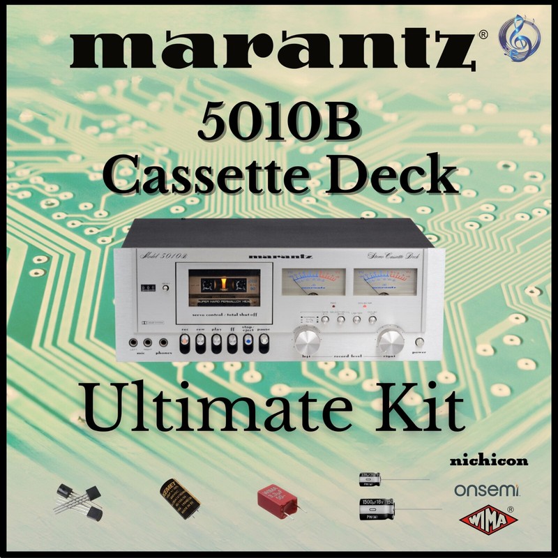 Marantz 5010B Cassette Deck Ultimate Upgrade Kit Genuine Parts Restoration