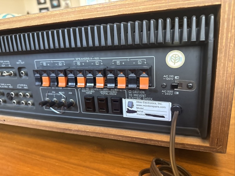 Beautiful Kenwood KR-6600 Receiver Wood Case gallery