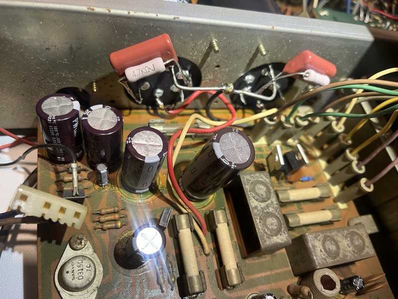 SANSUI 9090db/8080db, FLAT OUT REBUILD RECAP/RESTORATION! TOTAL COMPLETE SERVICE gallery