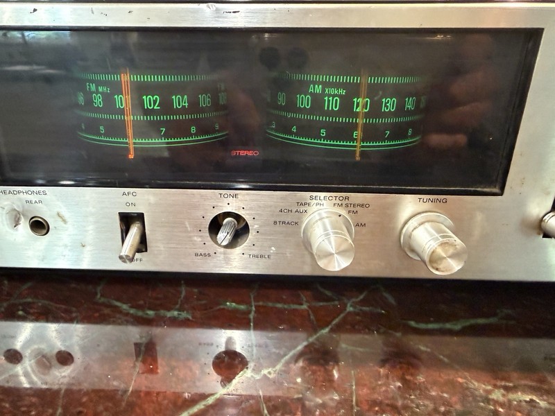 Vintage Panasonic RE-8190 QUAD 8-Track Stereo Receiver 4-Channel Amplifier AS-IS gallery