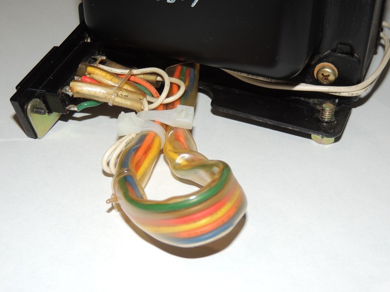 Sansui QRX-8001 PWR. Transformer & M/V Selector Switch & Full Wire 4002510 gallery