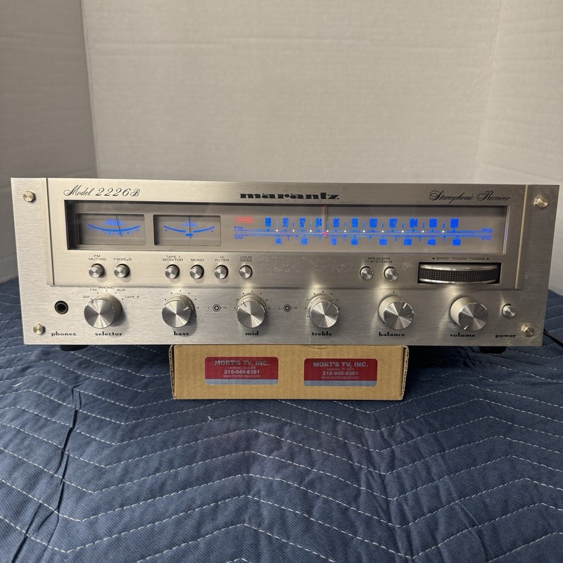 MARANTZ 2226B VINTAGE AM/FM STEREO RECEIVER – SERVICED – CLEANED – TESTED