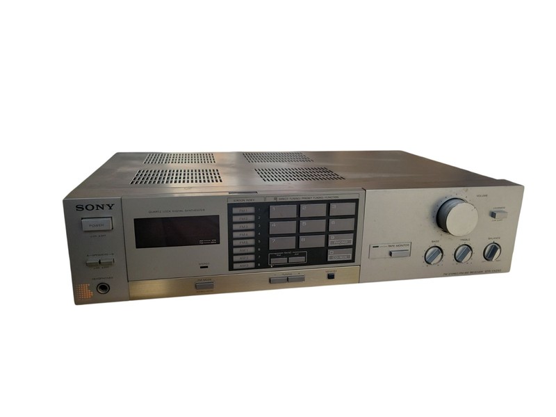 Vintage Sony FM AM Stereo Receiver STR-VX250 Phono Input - Tested & Working