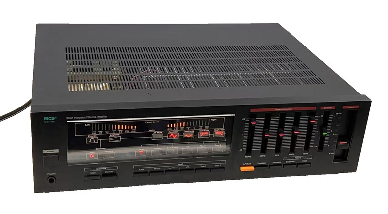 Vintage MCS 5000 (Tuner) + 3872 (Amp.), 110W Stereo Combo, 1985, Pro. Serviced gallery