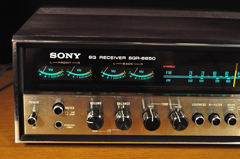 SONY SQR-6650 SQ Receiver Vintage Serviced Works Well Tested Japan ZH0TB00 10.0 gallery