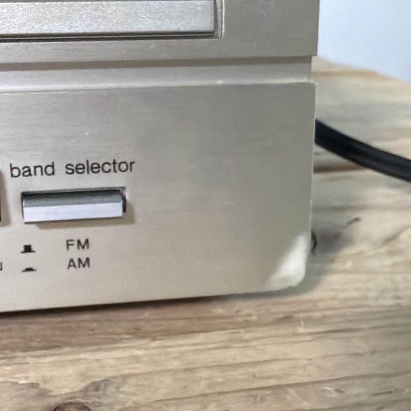 Technics SA-110 Stereo Receiver AM/FM Tuner Vintage 1980s Silver 120V Works Used gallery