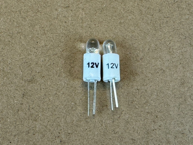 2 New Marantz 12v White LED Bi-Pin Lamps Bulb Stereo Beacon 2235B 2240 B 2250 B