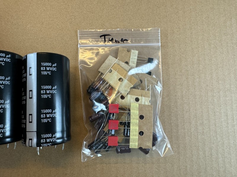 Technics SA-700 Complete Rebuild Kit High-Quality Receiver Recap Relay SA-700A gallery