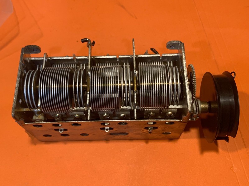 Pioneer SX-727 Stereo Receiver Parting Out Tuning Capacitor