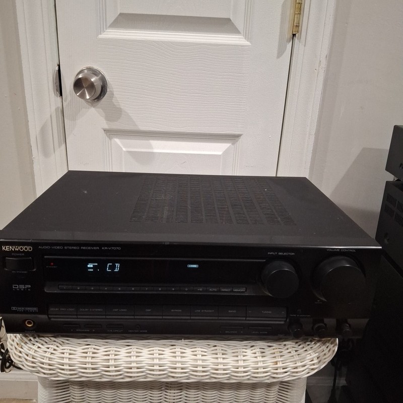 Vintage Kenwood KR-V7070 Stereo Receiver TESTED NO REMOTE gallery