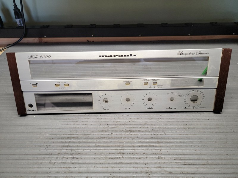 Marantz Sr2000 Stereo Receiver Face Plate