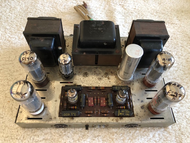 Vintage DYNACO ST-70 Tube Power Amplifier ( WORKING )