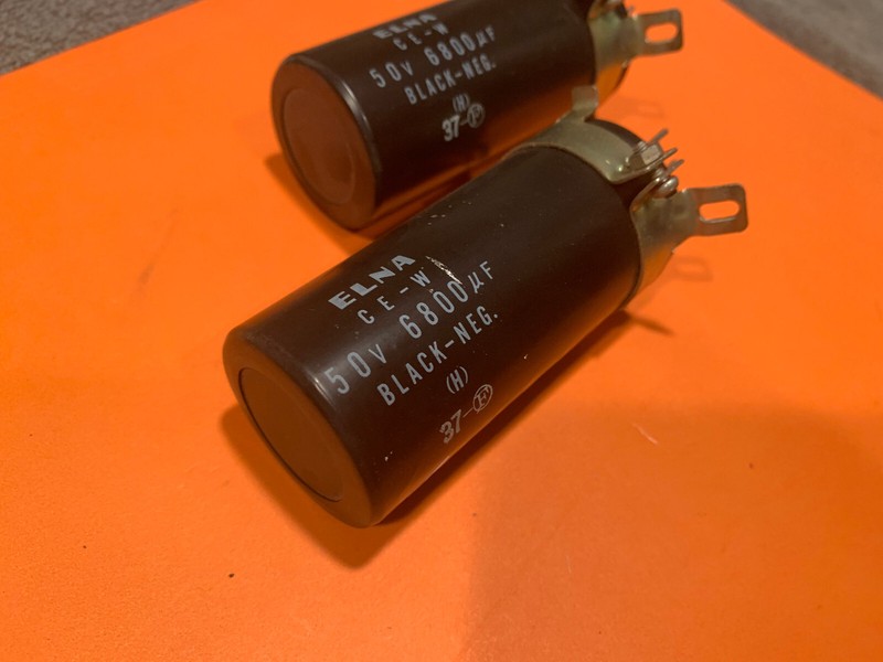 Kenwood KR-5200 Stereo Receiver Parting Out Filter Capacitors gallery