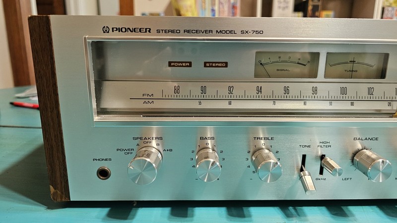 Pioneer SX-750 Vintage Stereo Receiver gallery