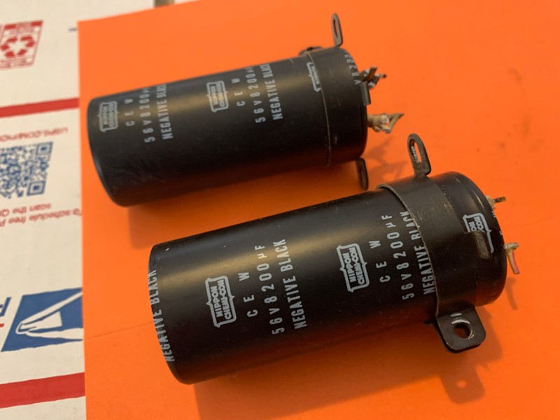 Kenwood KR-6600 Stereo Receiver Parting Out Filter Capacitors gallery