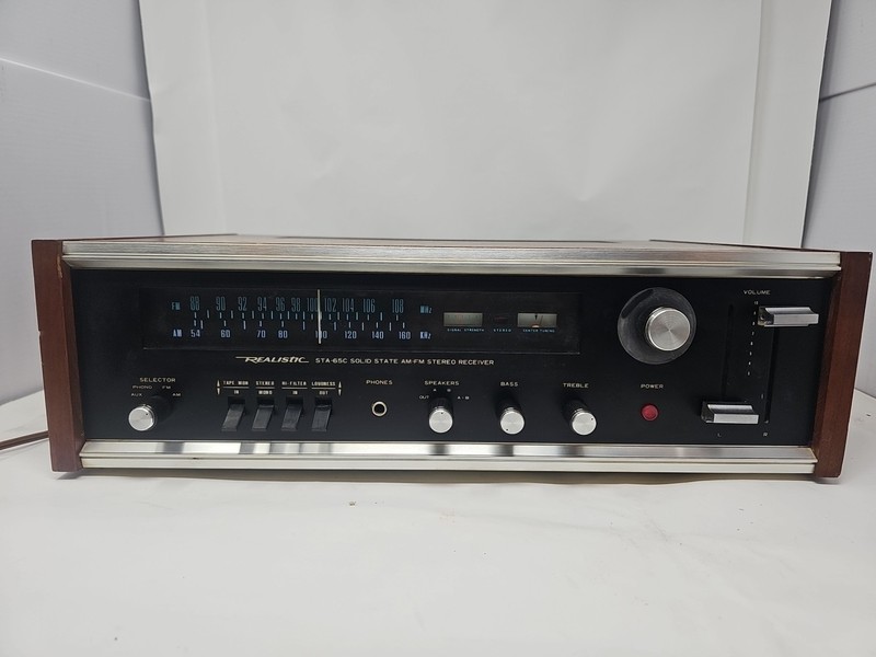 Realistic STA-65C Solid State AM/FM Stereo Receiver Vintage Radio Shack – Tested