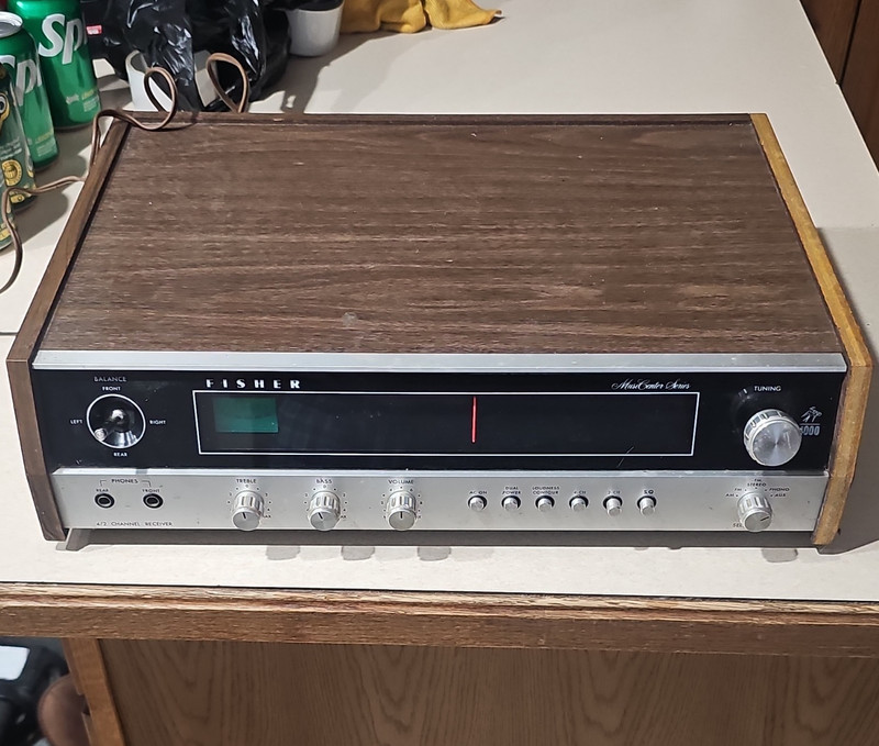 RARE Vintage FISHER 4000 MCS/MS Stereo Receiver/Amplifier