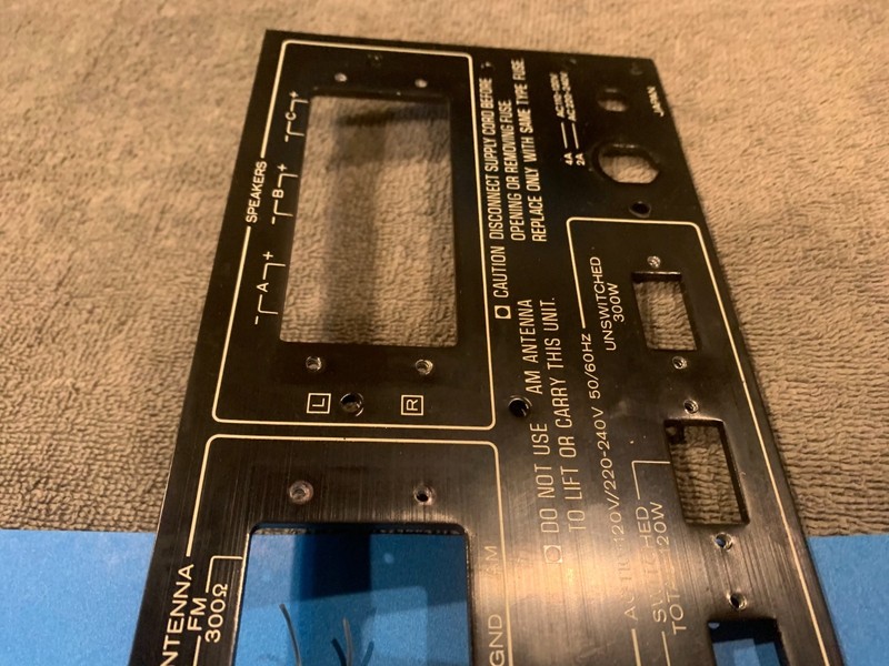 Kenwood KA-6200 Stereo Receiver Rear Panel gallery