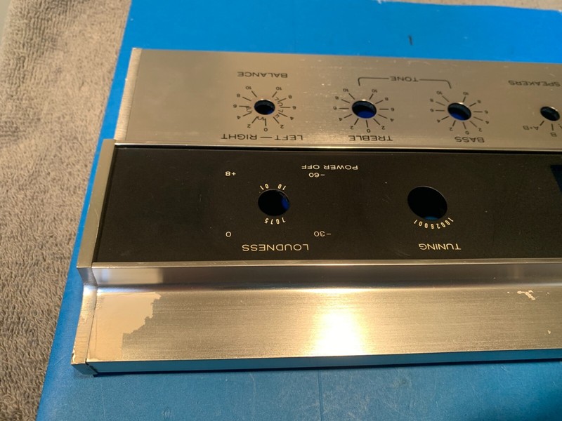 Sherwood S-7100A Vintage Stereo Receiver Parting Out Faceplate #2 gallery