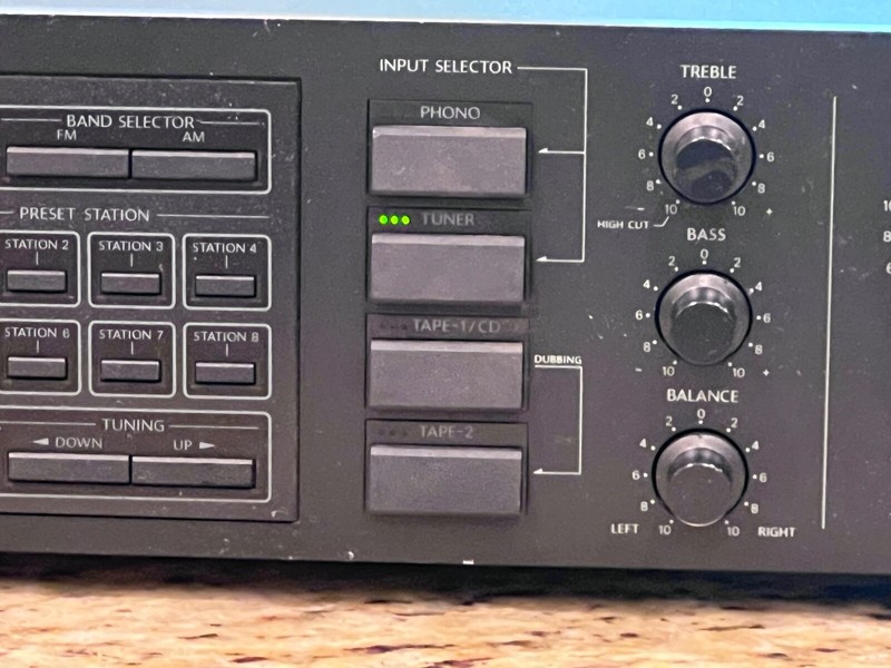 ONKYO TX-25 AM-FM STEREO RECEIVER- VERY NICE- Vintage 1984-85 Japan gallery