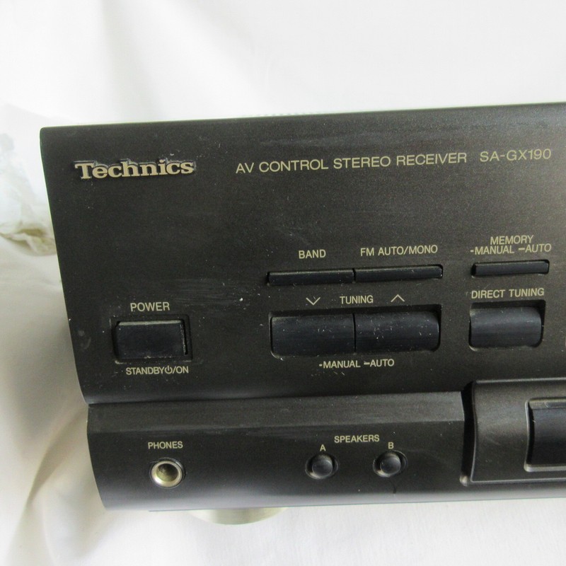 VTG TECHNICS SA-GX190 AV CONTROL STEREO RECEIVER TESTED WORKING HOME AUDIO 200W gallery