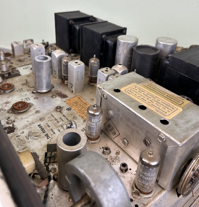 FISHER 800C TUBE RECEIVER PARTS/REPAIR gallery