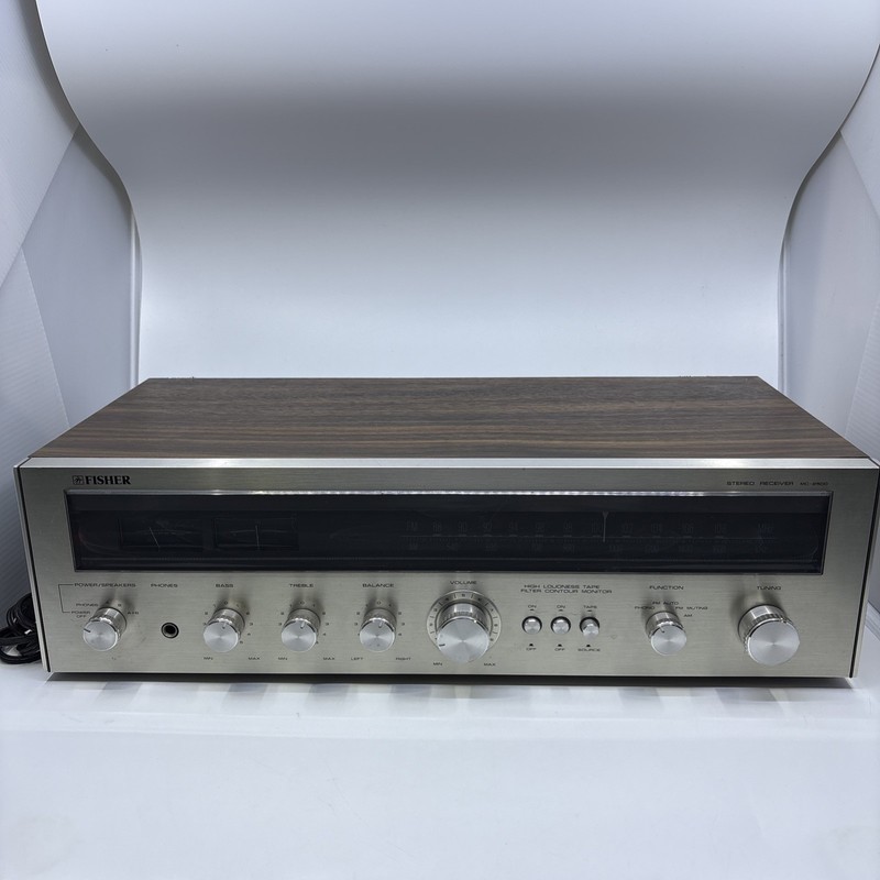 Vintage Fisher Stereo Receiver Model MC-2500 – Tested Works!