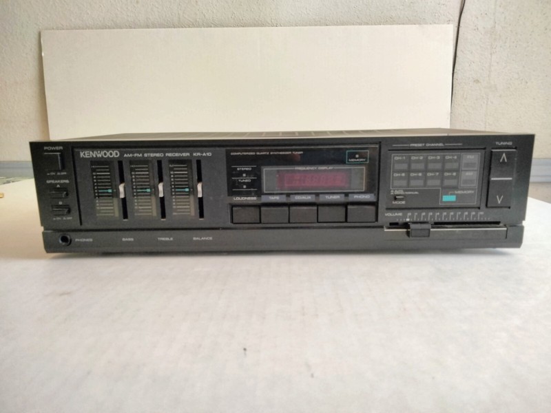 Vintage Kenwood KR-A10 Stereo Receiver/Amp No Remote