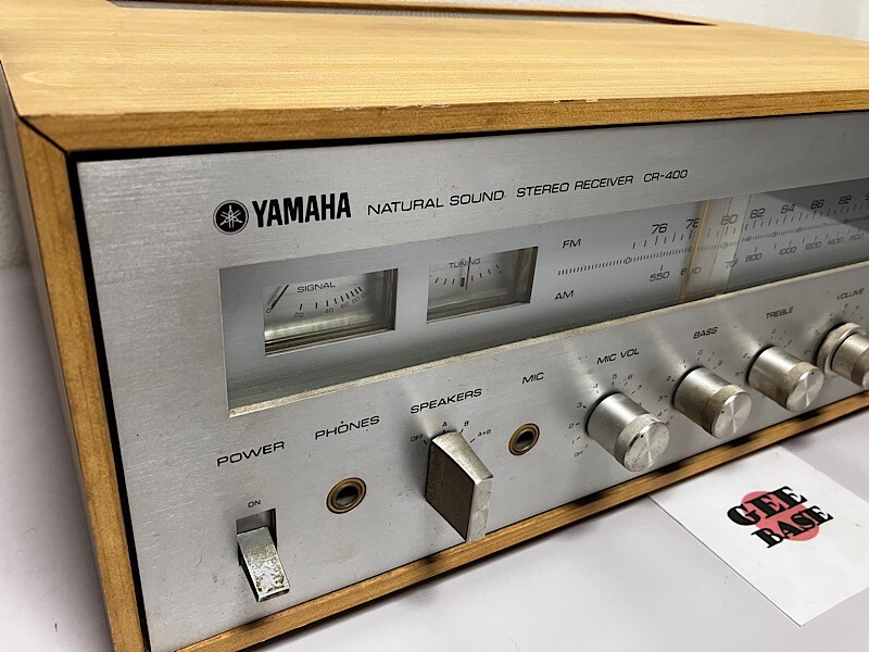 Yamaha CR-400 Natural Sound Stereo Receiver Vintage Confirmed Operation Working gallery