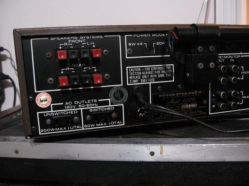 MARANTZ 4220 AM/FM QUAD RECEIVER MOSTLY WORKING SELLING AS PARTS OR REPAIR gallery