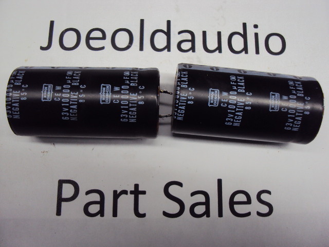 Marantz PM-700 Filter Capacitors. 63Volts 10,000UF Tested Parting Out PM-700 AMP