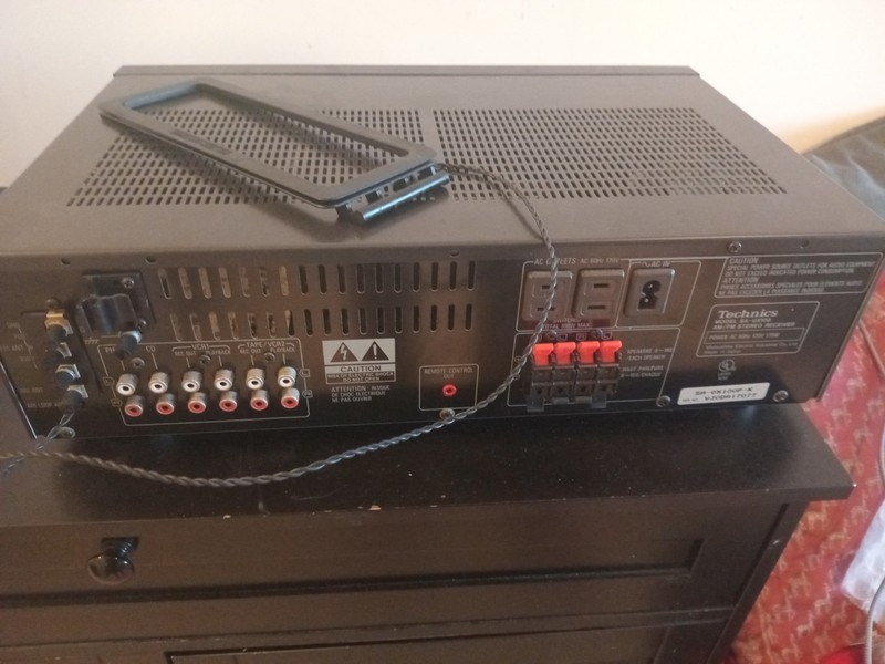 Technics SA-GX100 AM-FM Stereo Receiver Working! No Remote Or Power Cord gallery