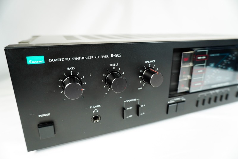 Sansui R-505 Japanese Quartz PLL Synthesizer Receiver Vintage Hi-Fi TESTED gallery