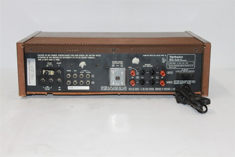 Vintage Techincs SA-101 AM/FM Stereo Amplifier Receiver Tested and Working gallery