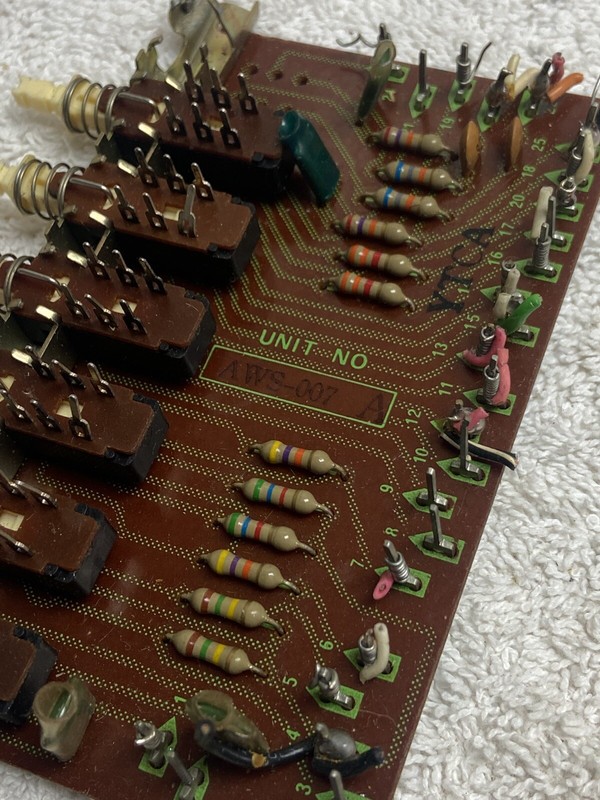 PIONEER SX-6000 Receiver PARTS - Selector Control board gallery