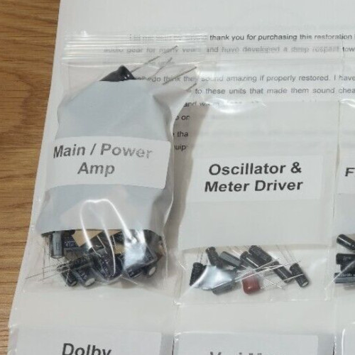 Marantz 4230 Power Amp & Oscillator capacitor cover kit diodes upgrade