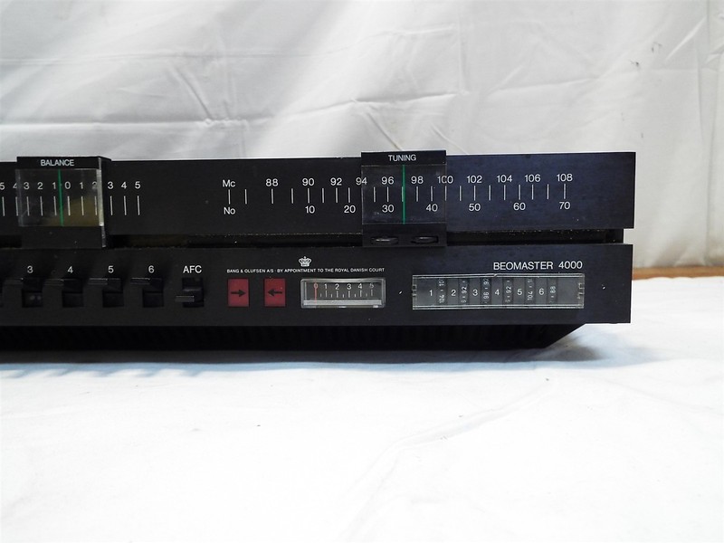 B&O Bang & Olufsen Beomaster 4000 Tuner Receiver Amplifier Working Box gallery