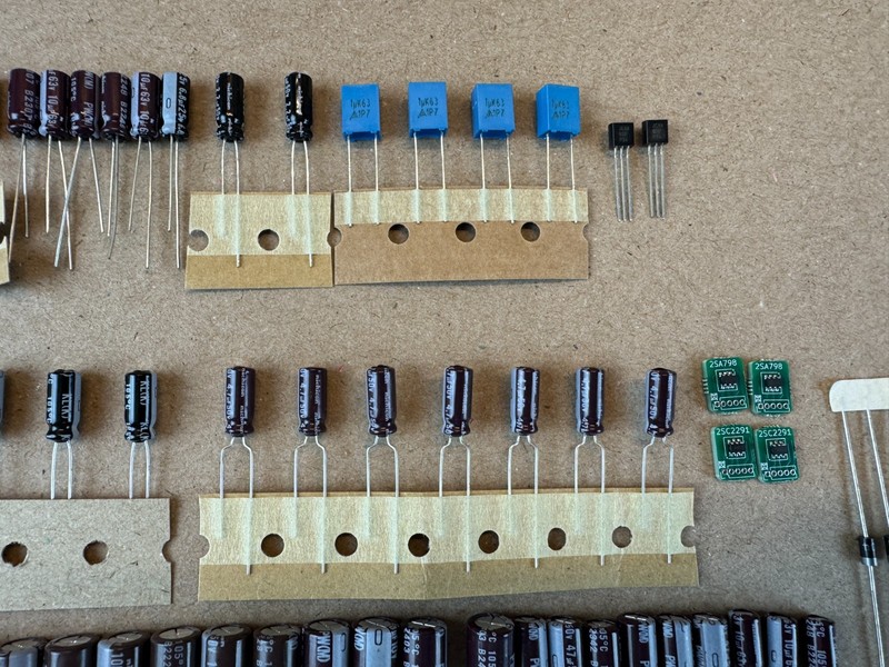Pioneer SX-790 COMPLETE Rebuild Kit High-Quality Receiver Recap Set w/ Relay gallery