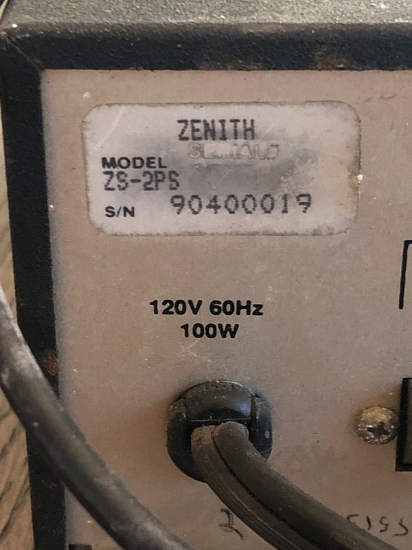 Vintage Zenith Audio Equipment ZS-2PS gallery