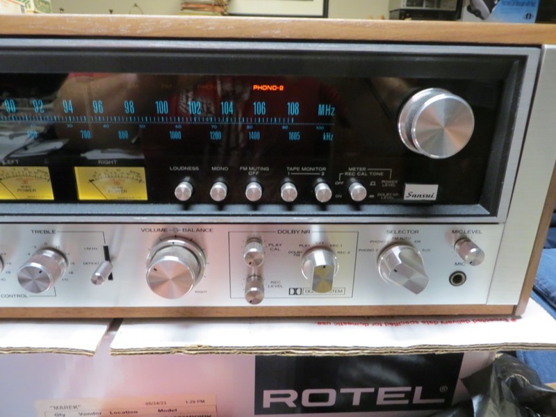 SANSUI 9090DB STEREO RECEIVER PARTIAL RECAPPED FULLY SERVICED W/1 YEAR WARRANTY gallery