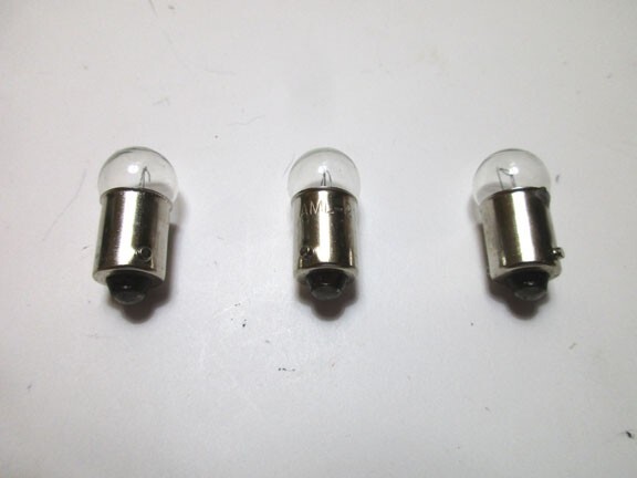 New 3 bulbs for Technics SA-200 SA-300 SA-400 SA-500 SA-600 Front Panel