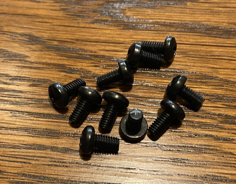 10 New Sansui Bottom Cover Screws for 1000X 2000 2000A 3000A 4000 Receiver