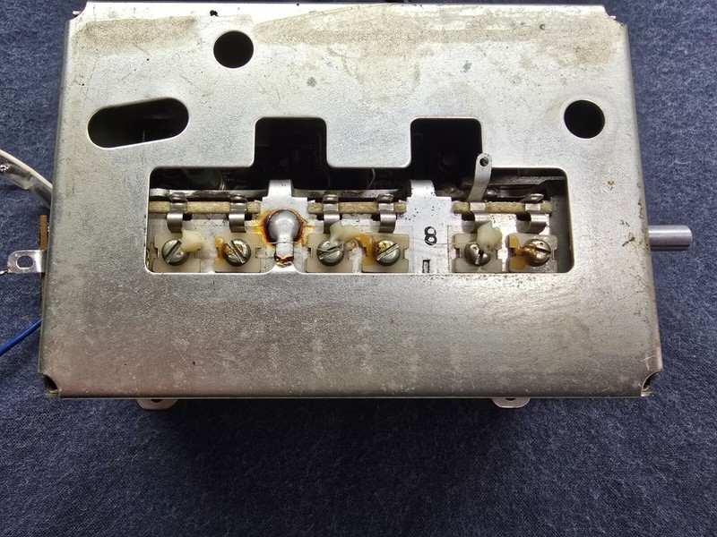 Sansui QR-4500 Receiver Part - Variable Capacitor Tuner Assembly gallery