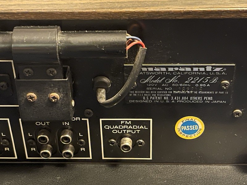 Marantz 2215B Stereo Receiver - See Description gallery