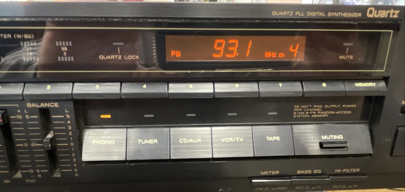 Vintage Teac Model No. AG-55 AM/FM Stereo Receiver - Black Tested And Working gallery